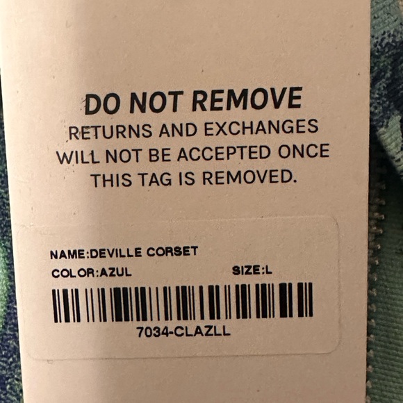 Miaou Deville Corset Top - Picture 6 of 6